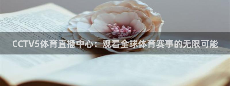 CCTV5体育直播中心：观看全球体育赛事的无限可能